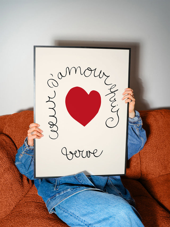 Lisslune | Henri Matisse "Heart of the Enamored Love - Verve" Love print