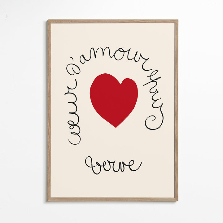 Lisslune | Henri Matisse "Heart of the Enamored Love - Verve" Love print