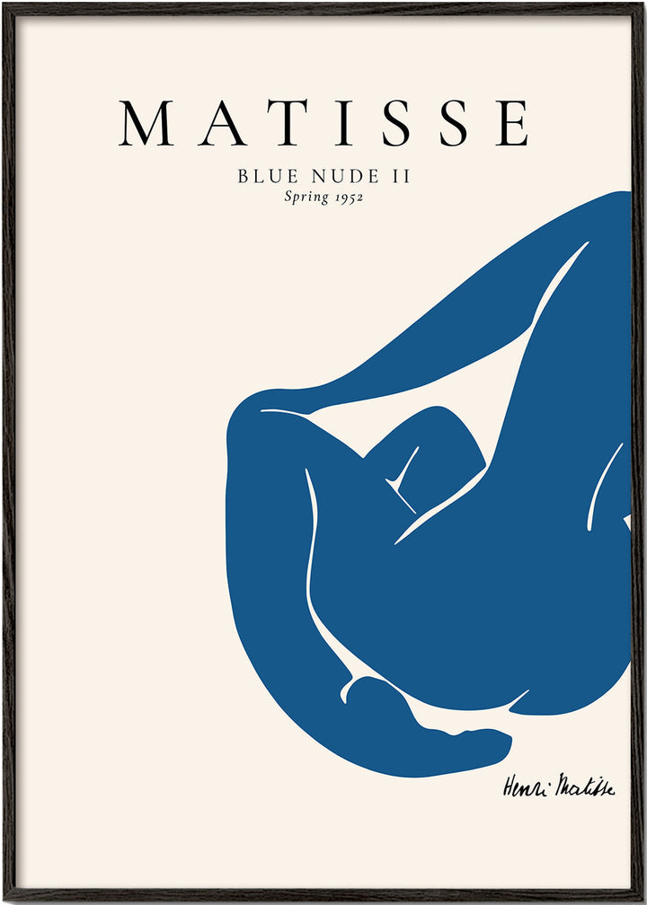 Lisslune | Henri Matisse Blue Act II, Spring 1952