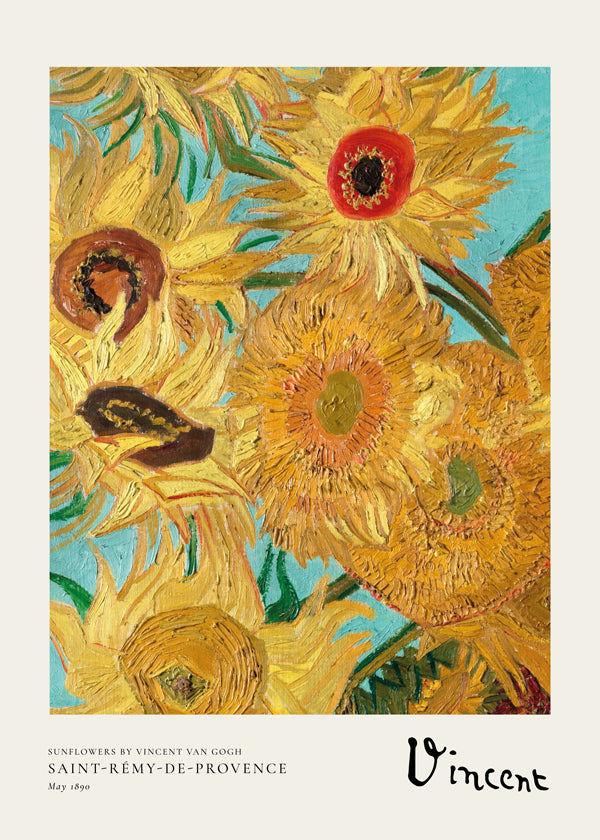 Lisslune | Sunflowers by Vincent van Gogh