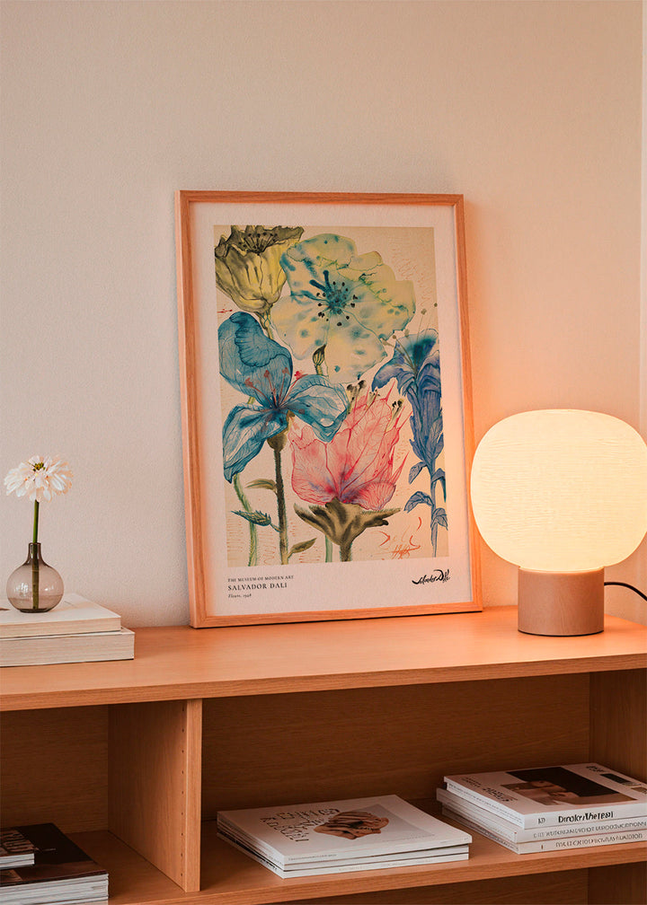 Lisslune | Salvador Dali Flowers I