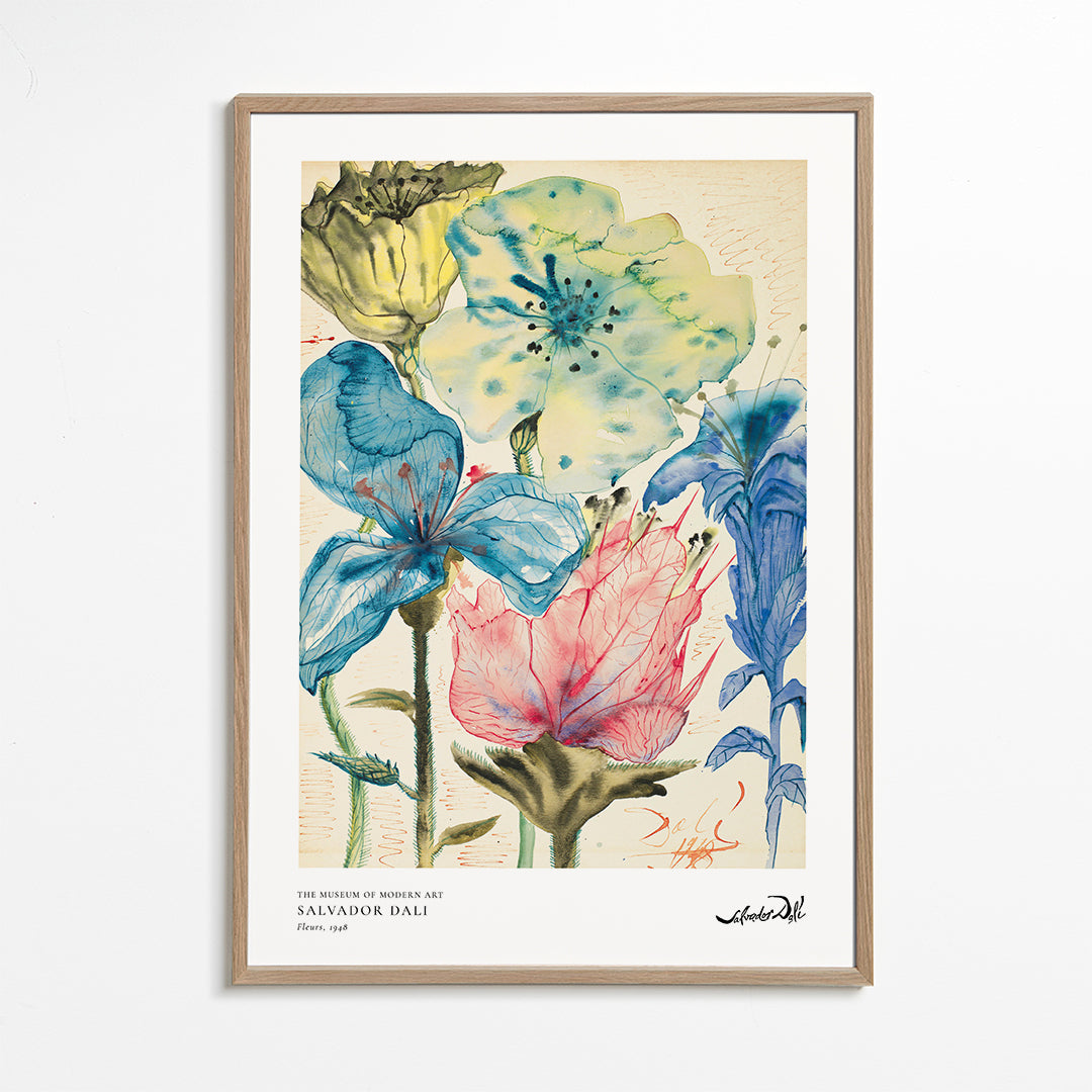 Lisslune | Salvador Dali Flowers I