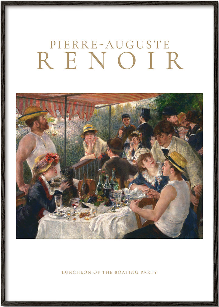 Lisslune | Lunch of the Boat Party by Pierre-Auguste Renoir