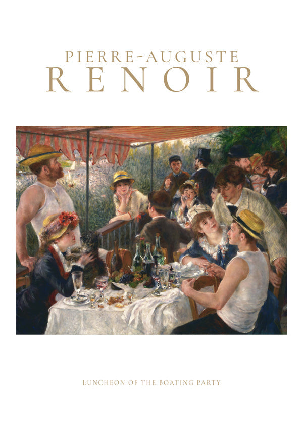 Lisslune | Lunch of the Boat Party by Pierre-Auguste Renoir