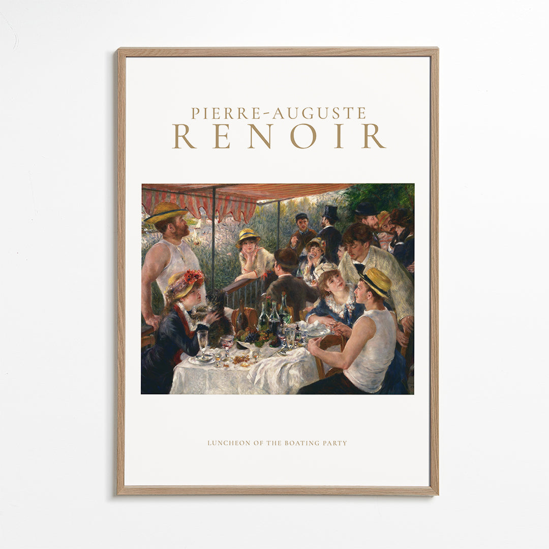 Lisslune | Lunch of the Boat Party by Pierre-Auguste Renoir