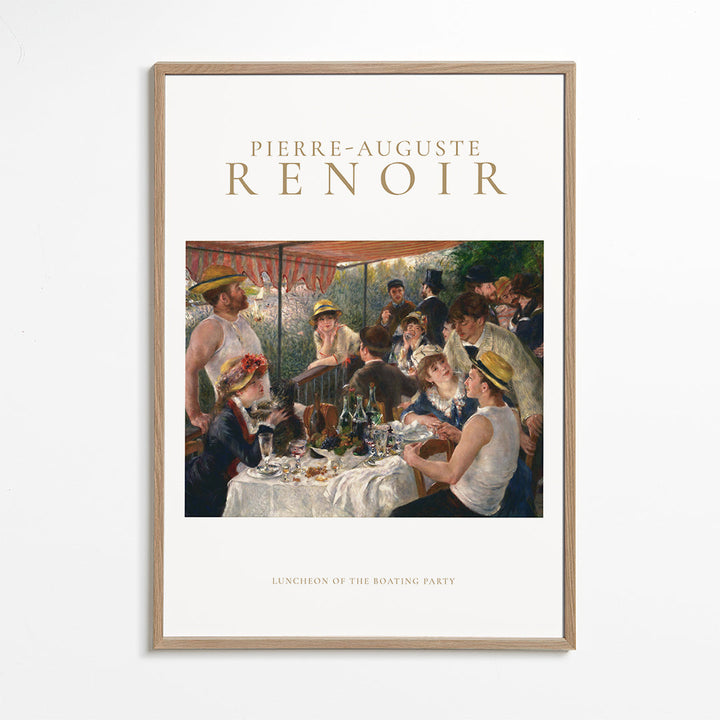 Lisslune | Lunch of the Boat Party by Pierre-Auguste Renoir