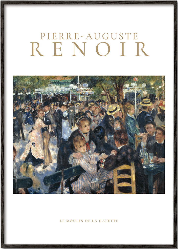 Lisslune | The Mill of the Galette by Pierre-Auguste Renoir