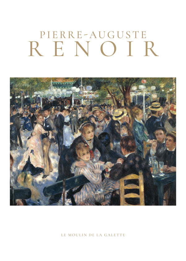 Lisslune | The Mill of the Galette by Pierre-Auguste Renoir