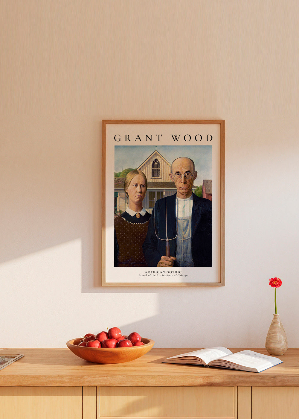 Lisslune | American Gothic by Grant Wood