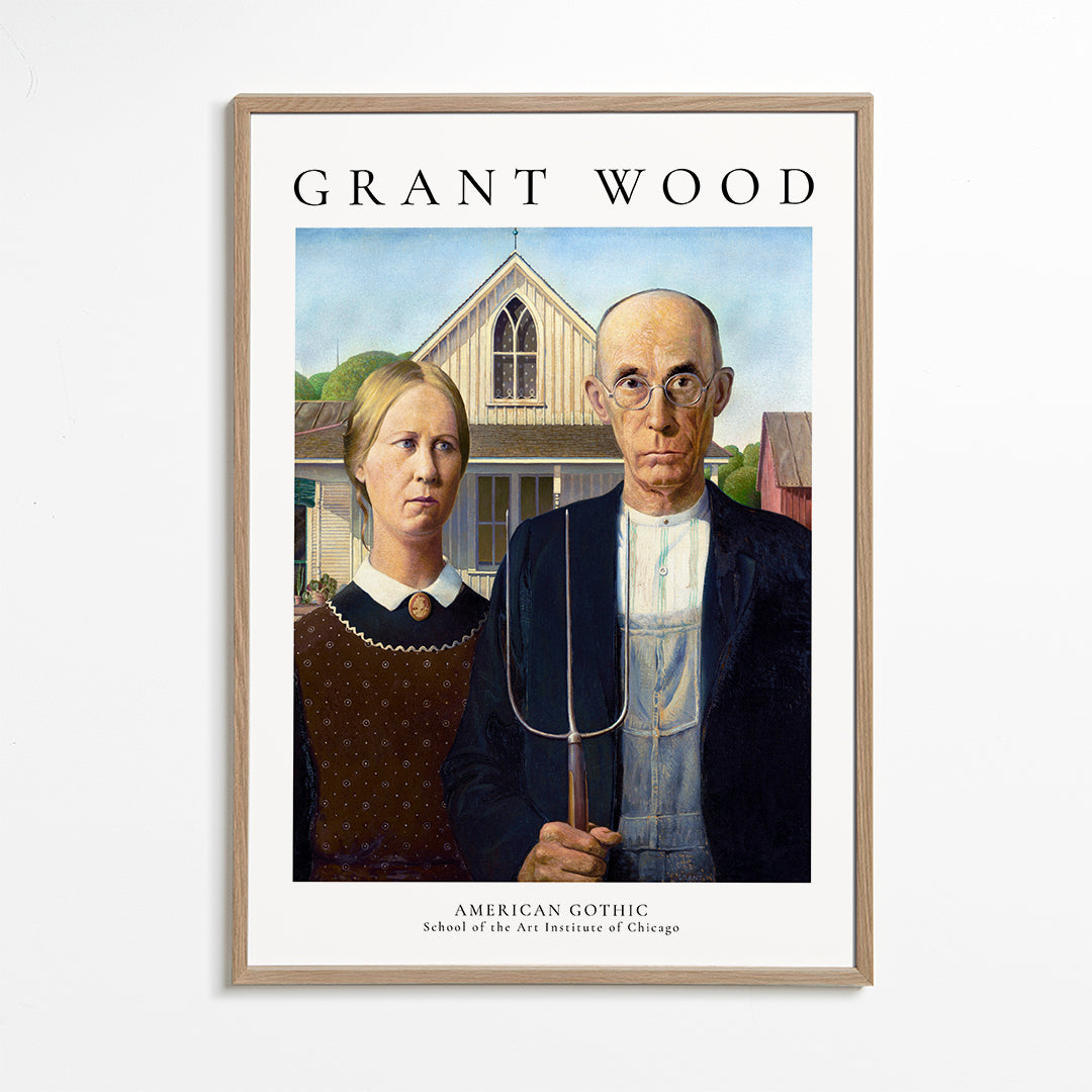 Lisslune | American Gothic by Grant Wood
