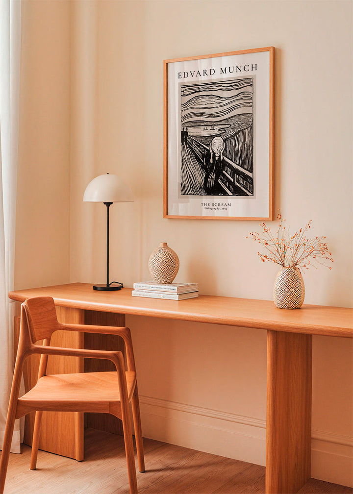 Lisslune | Edvard Munch The Scream Lithograph