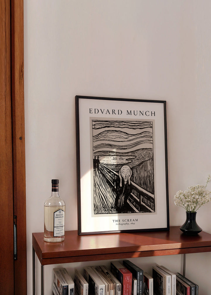 Lisslune | Edvard Munch The Scream Lithograph