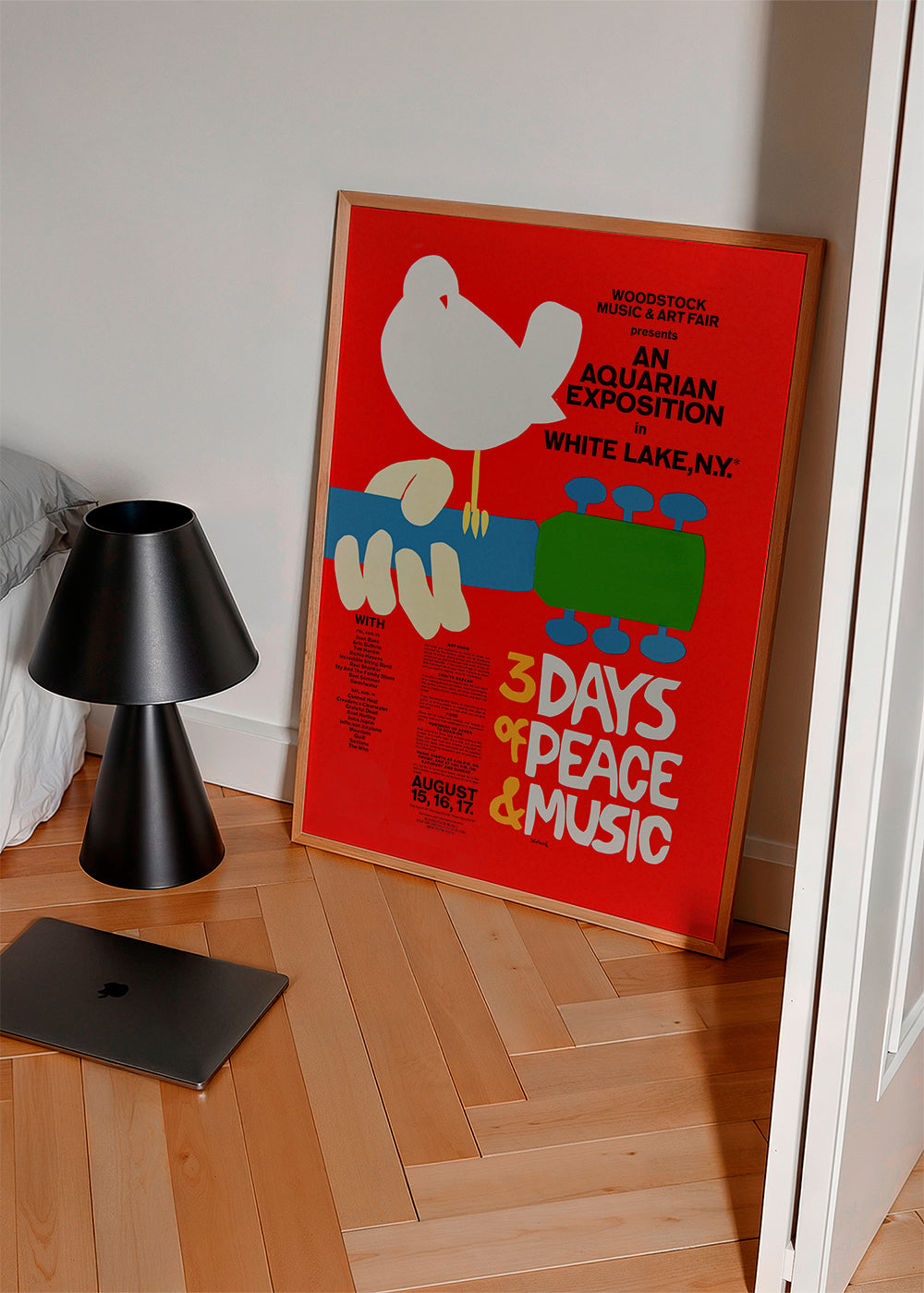 Lisslune | Woodstock 1969 Poster - 3 Days of Peace & Music