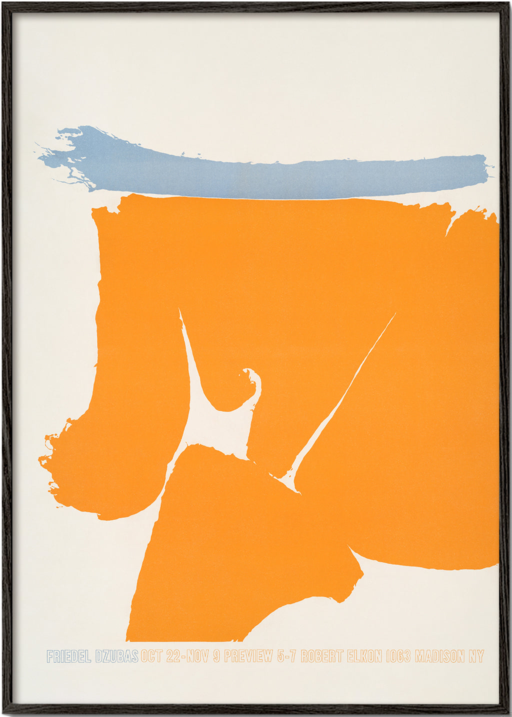 Lisslune | Friedel Dzubas (1960) Vintage poster from Robert Elkon Gallery