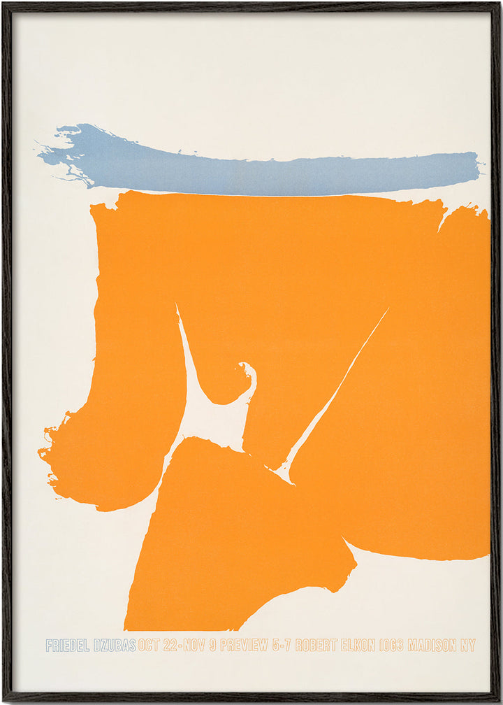 Lisslune | Friedel Dzubas (1960) Vintage poster from Robert Elkon Gallery