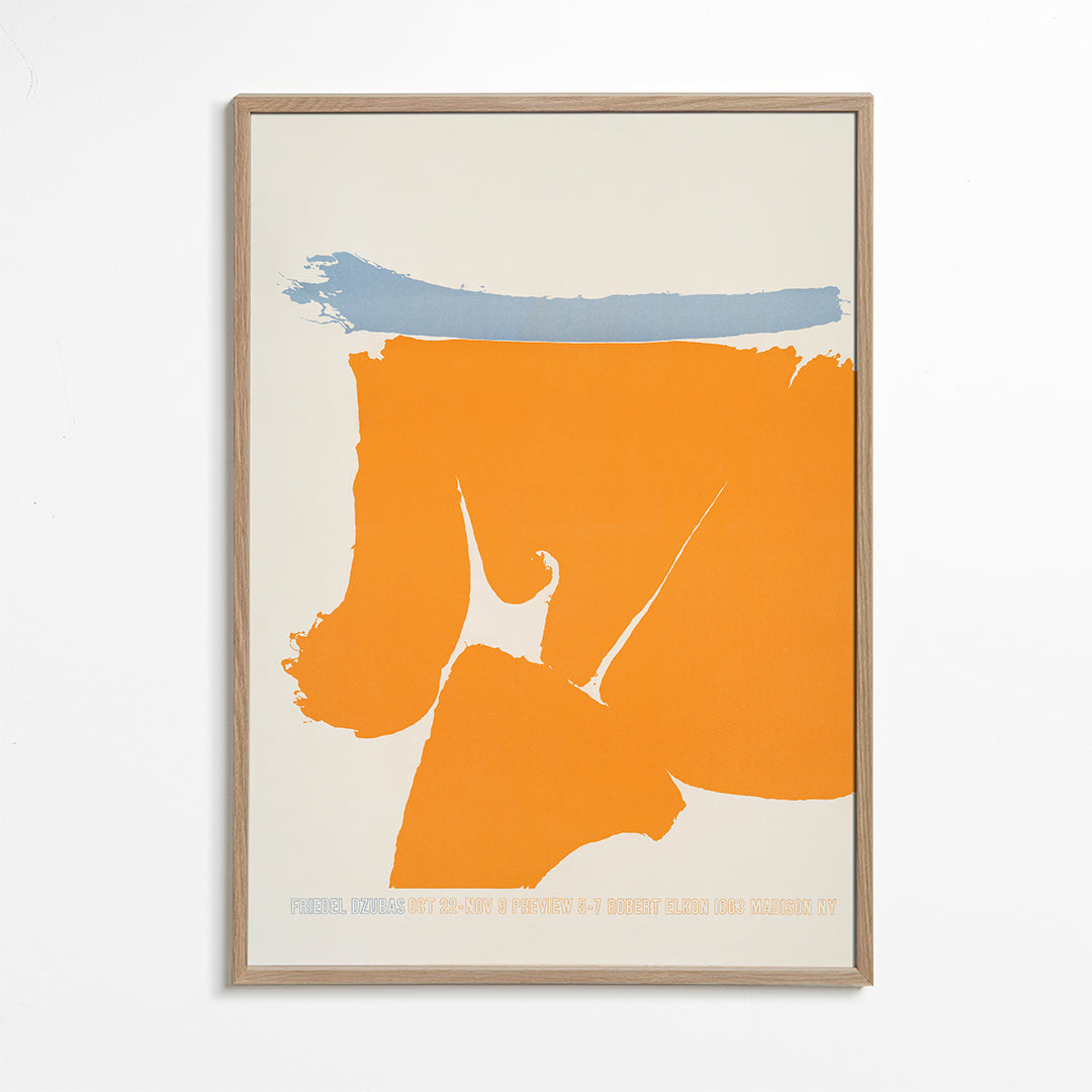 Lisslune | Friedel Dzubas (1960) Vintage poster from Robert Elkon Gallery