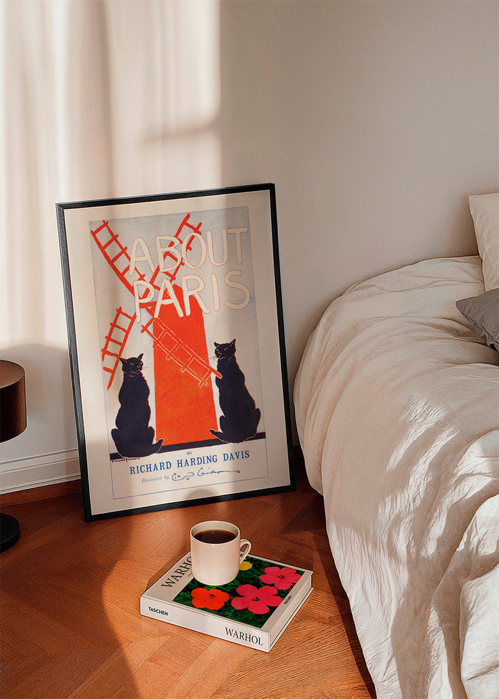 Lisslune | About Paris Vintage poster by Edward Penfield