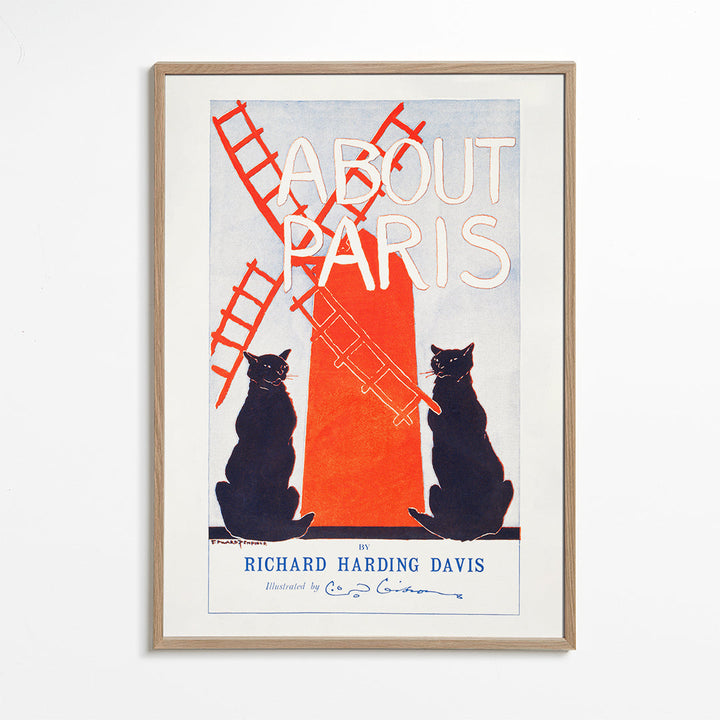Lisslune | About Paris Vintage poster by Edward Penfield