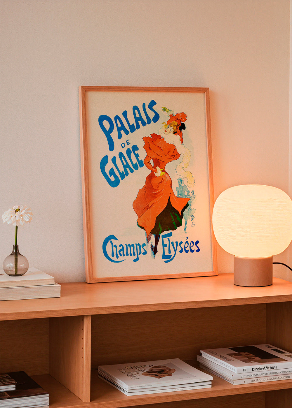 Lisslune | Vintage poster for ice rink Palais de Glace, Champs-Élysées, Paris