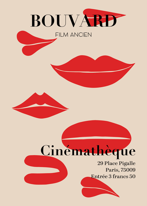 Lisslune | Bouvard Cinémathèque 1969 Film Poster