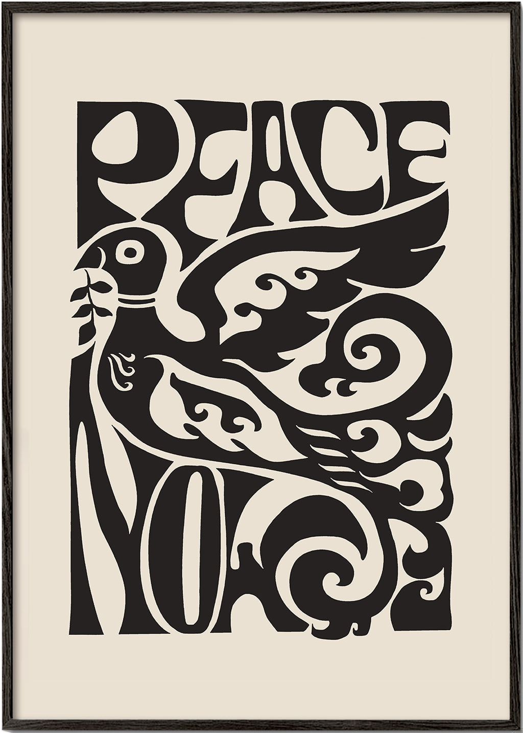 Lisslune | Peace Now Poster, 1970