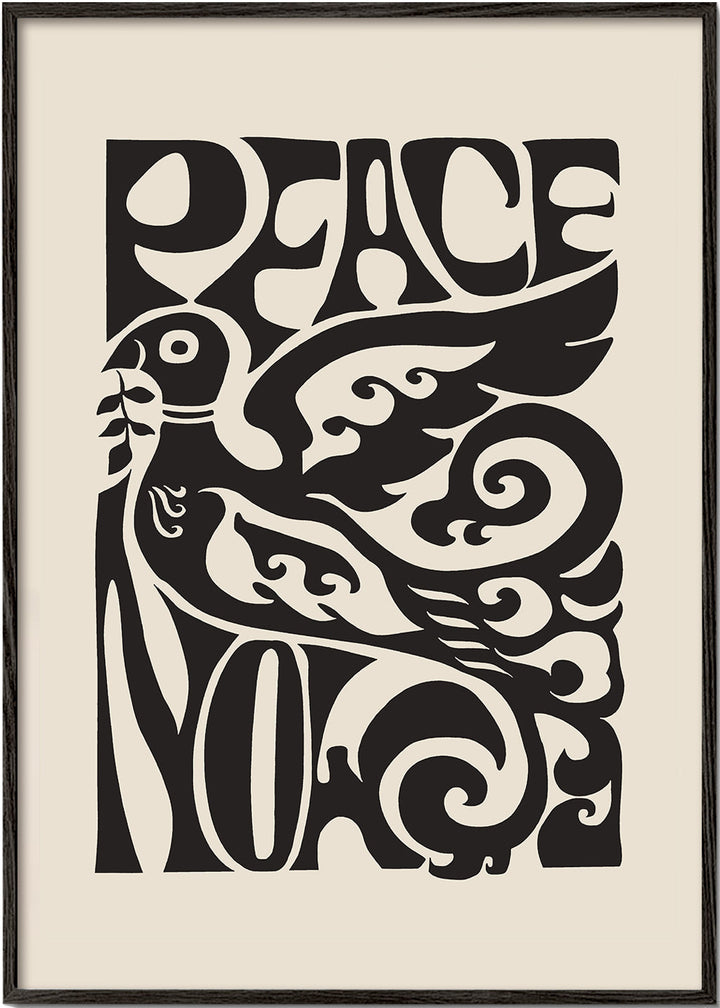 Lisslune | Peace Now Poster, 1970
