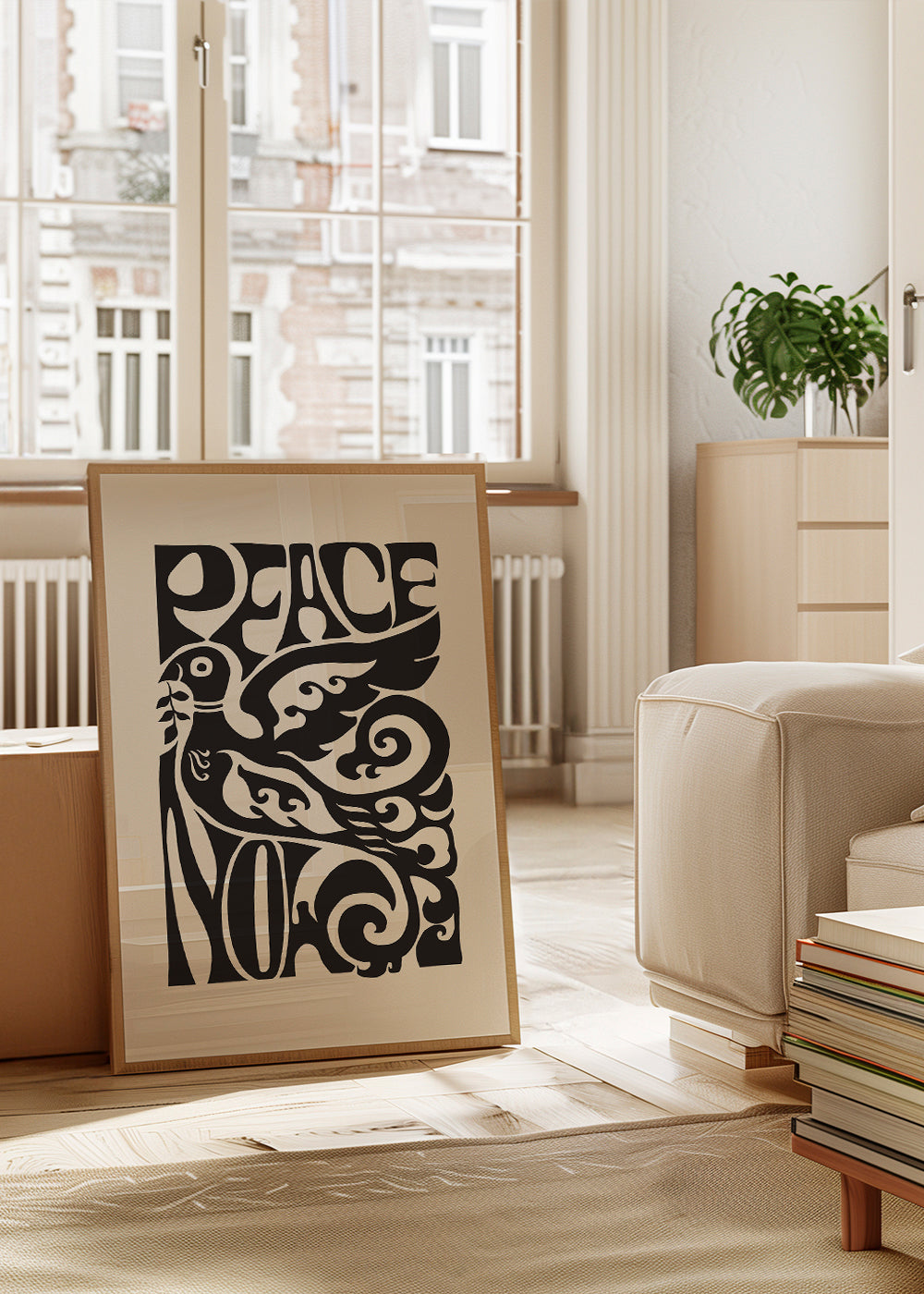 Lisslune | Peace Now Poster, 1970