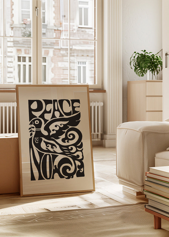 Lisslune | Peace Now Poster, 1970