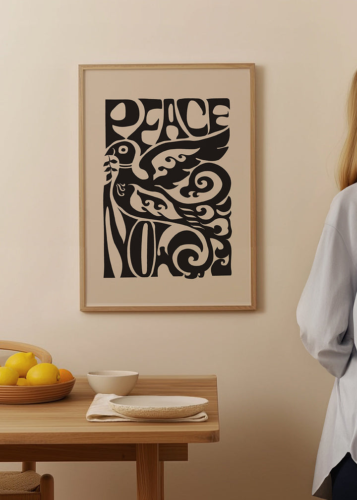 Lisslune | Peace Now Poster, 1970