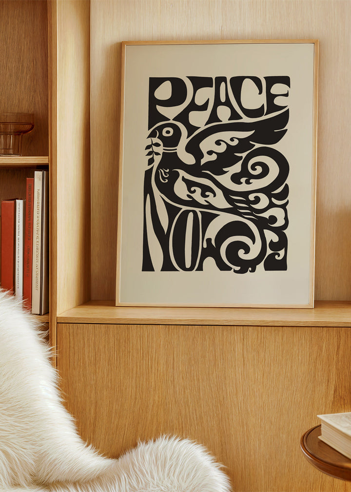 Lisslune | Peace Now Poster, 1970