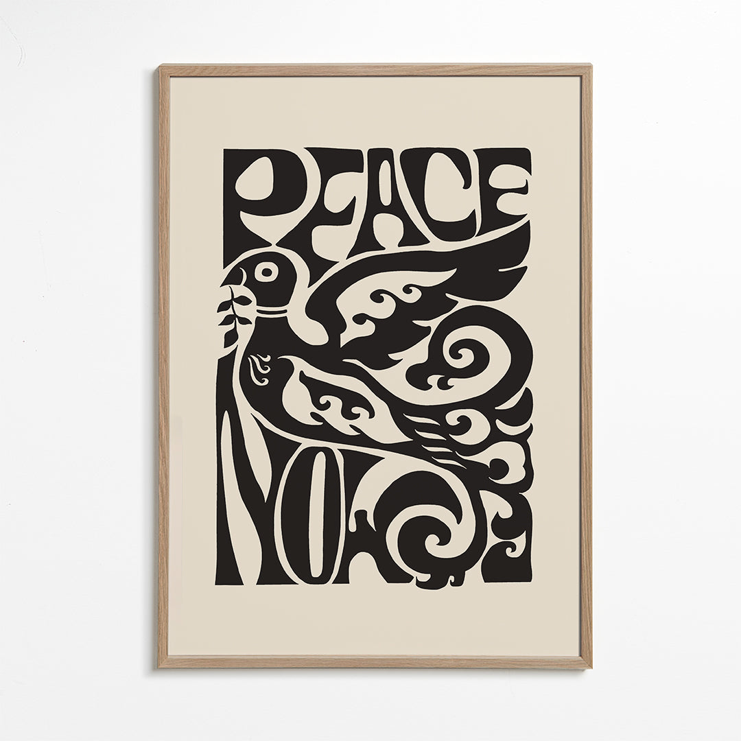 Lisslune | Peace Now Poster, 1970