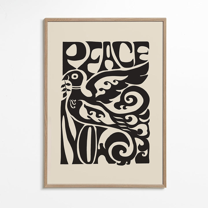 Lisslune | Peace Now Poster, 1970