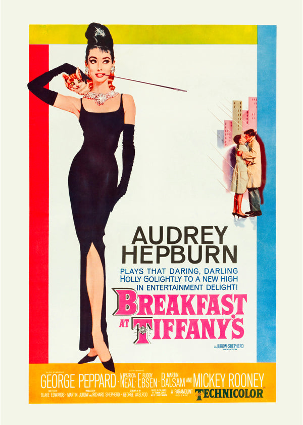 Lisslune | Audrey Hepburn Breakfast at Tiffany's 1961_FILMPOSTER