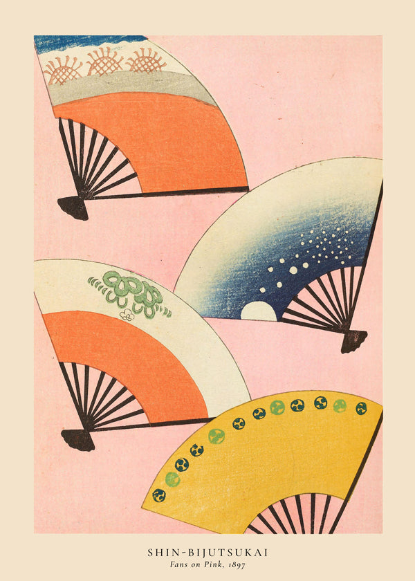 Lisslune | Shin-Bijutsukai - Fans in pink