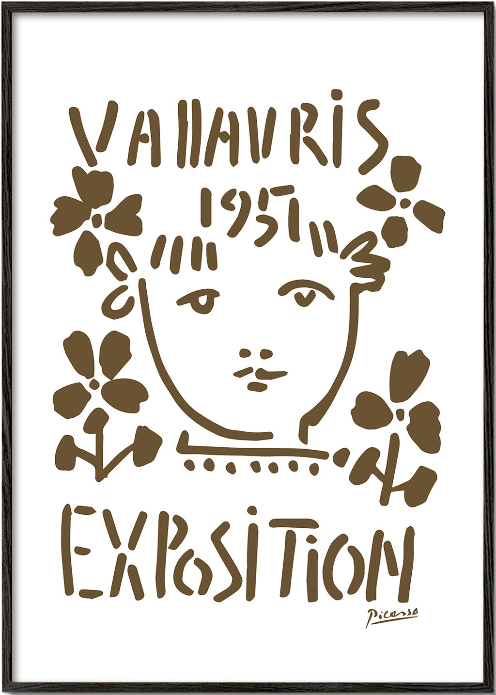 Lisslune | PIcasso Vallauris 1951 Exhibition Poster