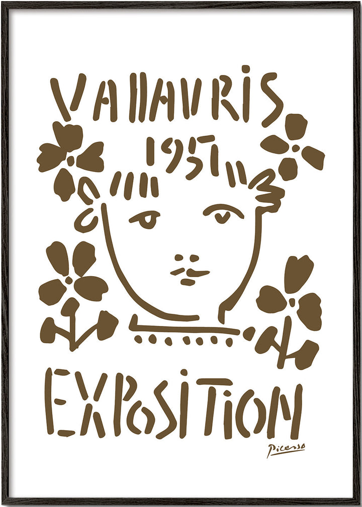 Lisslune | PIcasso Vallauris 1951 Exhibition Poster