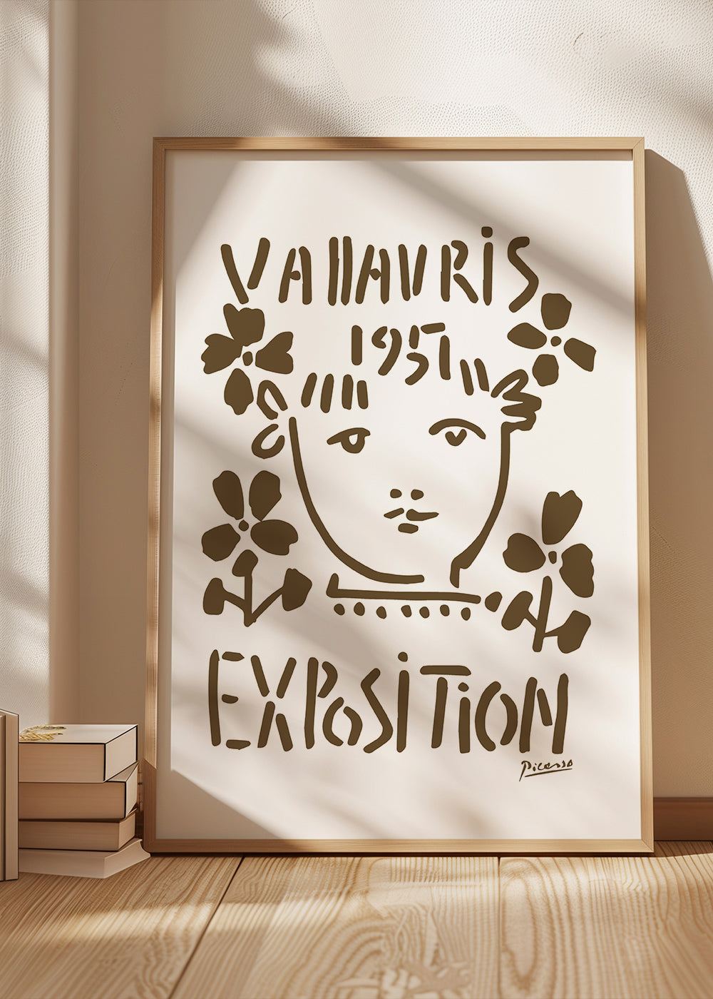 Lisslune | PIcasso Vallauris 1951 Exhibition Poster