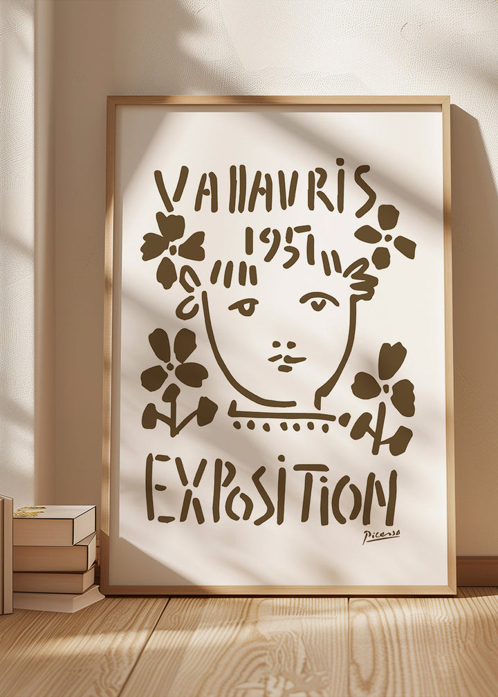 Lisslune | PIcasso Vallauris 1951 Exhibition Poster