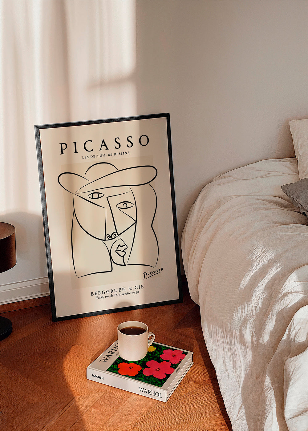Lisslune | Picasso Woman in a Hat Sketch Poster