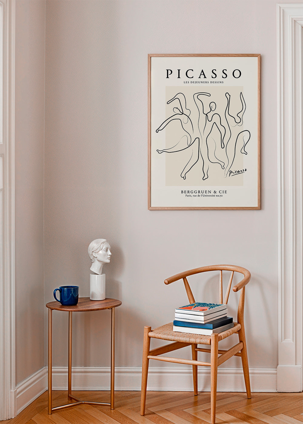 Lisslune | Pablo Picasso The Three Dancers Sketch Poster