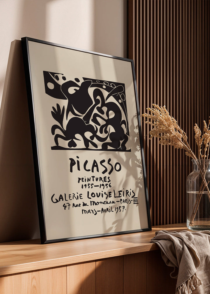 Lisslune | PABLO PICASSO Gallery Louise Leiris Print Poster