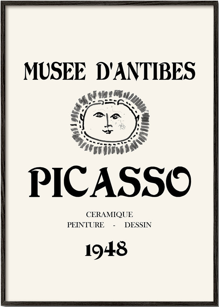Lisslune | Picasso Musée D'Antibes Poster