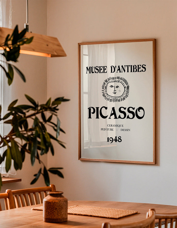 Lisslune | Picasso Musée D'Antibes Poster