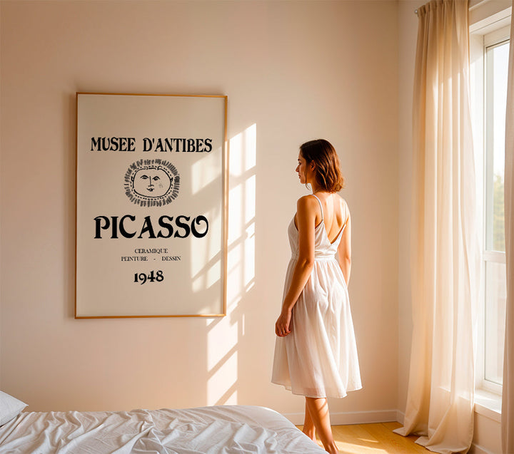 Lisslune | Picasso Musée D'Antibes Poster