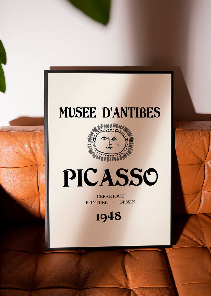 Lisslune | Picasso Musée D'Antibes Poster