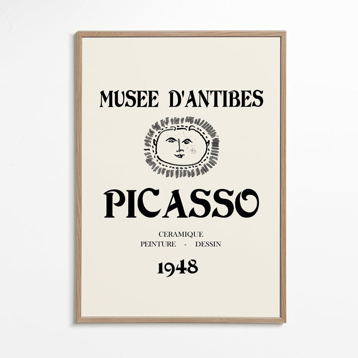 Lisslune | Picasso Musée D'Antibes Poster