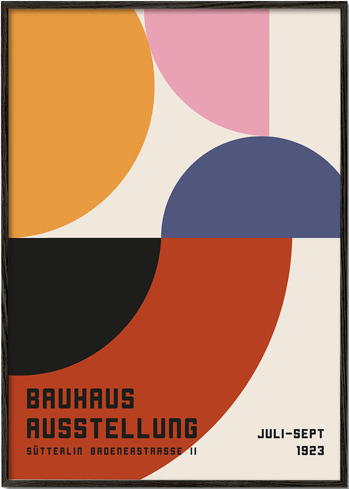 Lisslune | Bauhaus exhibition poster 1923
