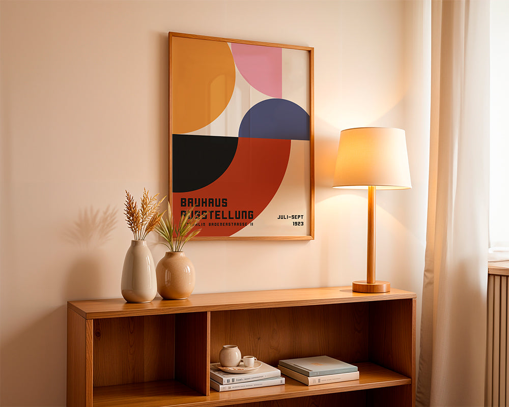 Lisslune | Bauhaus exhibition poster 1923
