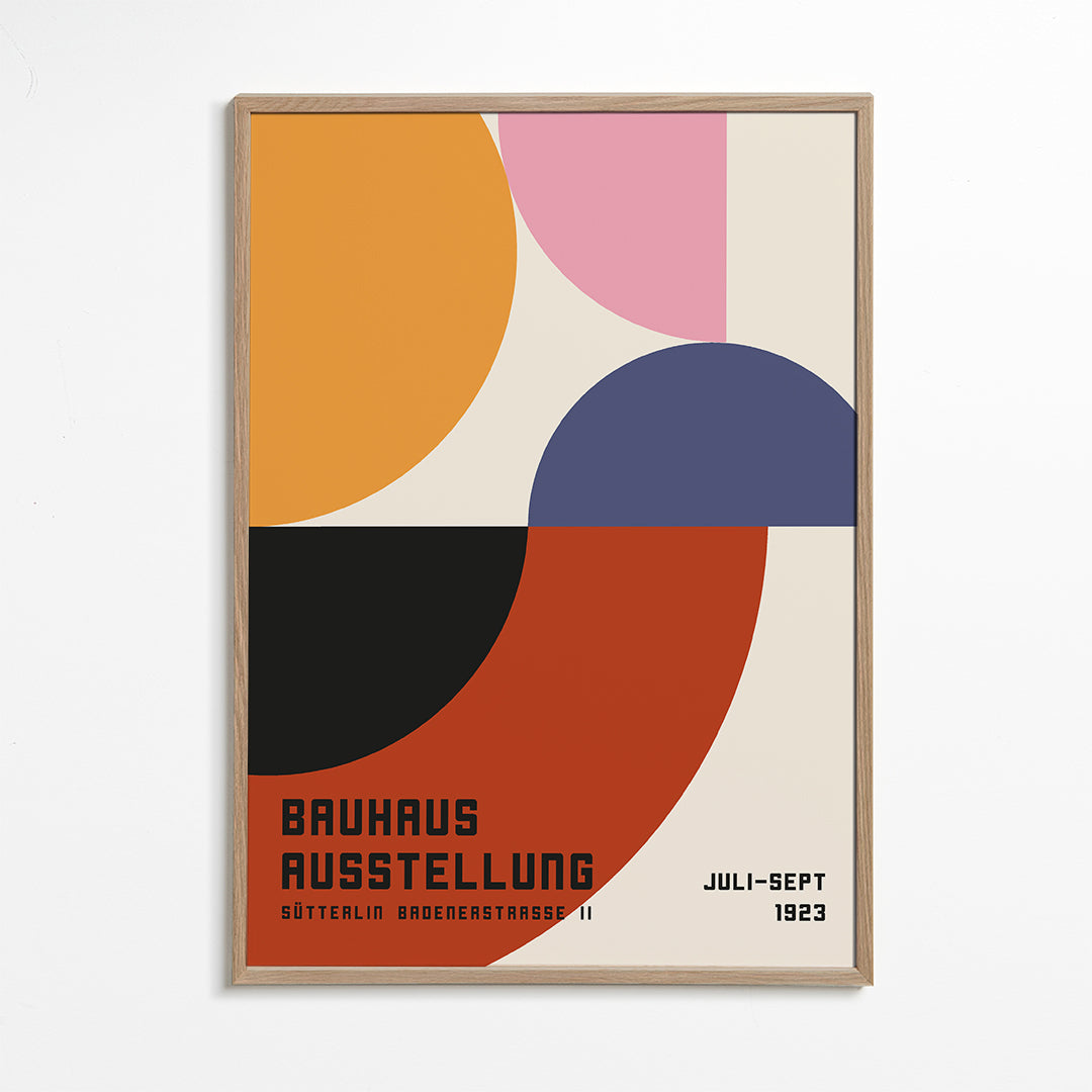 Lisslune | Bauhaus exhibition poster 1923