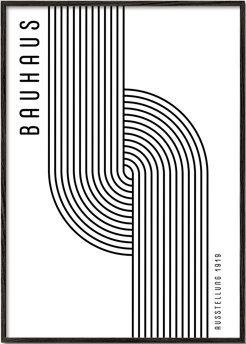 Lisslune | BAUHAUS EXHIBITION Exhibition poster 1919
